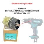 CONJUNTO DA ENGRENAGEM TRANSMISSÃO MAKITA DHP482