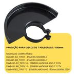 PROTETOR DO DISCO 7 POL DEWALT D28491 DWE491 DWE497