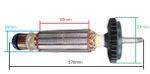 INDUZIDO 127V 1388 GWS 7-115SET