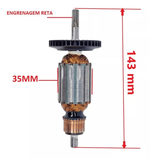 INDUZIDO 127V FURADEIRA BOSCH GSB550RE SKIL 6555