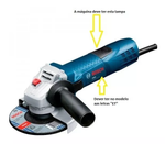 PAR DE ESCOVA CARVÃO ESMERILHADEIRA BOSCH GWS7-115 GOP250CE  