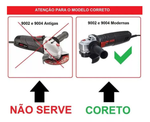 PAR DE ESCOVA CARVAO ESMERILHADEIRA SKIL 9002 9004  