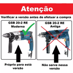 PORTA ESCOVAS C/ CARVÃO FURADEIRA BOSCH GSB 20-2 RE ORIGINAL