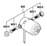 MOTOR 18V PARAFUSADEIRA BOSCH GSR 180-LI GSB 18V-21