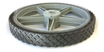 RODA TRASEIRA MAIOR CORTADOR DE GRAMA TRAMONTINA CC50M CC55M (FORA DE LINHA)