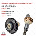 ROTOR INDUZIDO BOSCH ROMPEDOR 10KG GSH 11 220V ORIGINAL