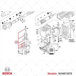 ROTOR INDUZIDO BOSCH ROMPEDOR 10KG GSH 11 220V ORIGINAL