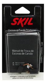 PAR ESCOVAS DE CARVÃO ESMERILHADEIRA 9002 SKIL  