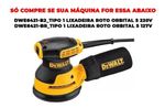 BASE DISCO LIXADEIRA ROTO ORBITAL 5 STANLEY DEWALT SCS220 DWE6421