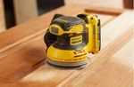 BASE DISCO LIXADEIRA ROTO ORBITAL 5 STANLEY DEWALT SCS220 DWE6421