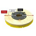 ESCOVA DE NYLON CLEANER ALLCLEAN 400MM COM FLANGE