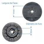 FLANGE FIXAÇÃO PARA FACA CORTADORES GRAMA TRAPP MC TS