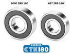 KIT COM 2 ROLAMENTO CTK 627 E 6000