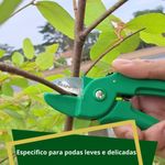 TESOURA PODA JARDINAGEM LEVE HOBBY 15,2CM TRAPP CORTE 8MM TRAPP TS-3113