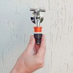 KIT ENGATE RÁPIDO MACHO + FÊMEA PARA MANGUEIRA 1/2 POL