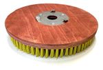 ESCOVA MISTA AÇO E NYLON CLEANER 350MM COM FLANGE   