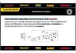 EIXO PORTA FERRAMENTA MARTELETE D25133 DEWALT (COD. ANT. NA015421 / N424934 / NA098108)