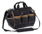 BOLSA PARA FERRAMENTA DEWALT 26 BOLSOS BASE IMPERMEÁVEL LONA
