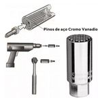 SOQUETE MULTIDIMENSIONAL 6 A 21MM 3/8 POL UNIVERSAL GROSS