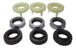 KIT GAXETA + APOIO DA GAXETA + ANEL RASPADOR DA LAVADORA HD585