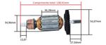 INDUZIDO 127V GSB 13RE BOSCH