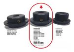 KIT CARRETEL + TAMPA + MOLA + BASE DO MASTER 500 700 800 1500