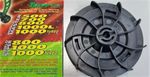 KIT CARRETEL + TAMPA + MOLA + BASE DO MASTER 500 700 800 1500