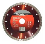 DISCO CORTE DIAMANTADO TURBO 7 POL X 180 MM P/ CERÂMICA MTX