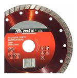 DISCO CORTE DIAMANTADO TURBO 7 POL X 180 MM P/ CERÂMICA MTX