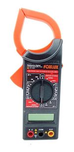 ALICATE AMPERIMETRO DIGITAL FOXLUX MULTIMETRO PROFISSIONAL  