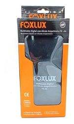 ALICATE AMPERIMETRO DIGITAL FOXLUX MULTIMETRO PROFISSIONAL  