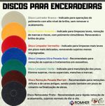 DISCO ABRASIVO BRANCO ENCERADEIRA 410MM  