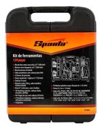 KIT DE FERRAMENTAS 129 PEÇAS COM MALETA SPARTA