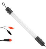 LUZ EMERGENCIA FLUORESCENTE BATERIA CARRO MECÂNICO LED 12V