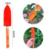 KIT JARDINAGEM HORTA PAZINHA E ANCINHO AÇO TRAMONTINA