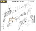 (N0PAR DE ESCOVA DE CARVÃO PARA FURADEIRA DEWALT DWD502