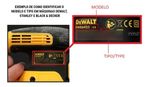 ESTATOR 127V DWE4020 T10 (COD. ANT. N851121) DEWALT