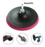 BASE LIXA DISCO VELCRADO 5  M14 ESMERILHADEIRA E FURADEIRA