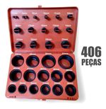 KIT ANEL DE VEDAÇÃO DE BORRACHA ORING 406 PÇ REPARO EM GERAL