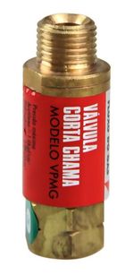 VÁLVULA SECA CORTA CHAMA VPMG CARBOGRAFITE