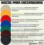 DISCO ABRASIVO VERMELHO ENCERADEIRAS 410MM  