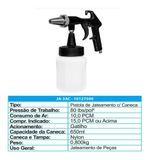 PISTOLA PARA JATEAMENTO C/CANECA NYLON JA 3AC ARPREX