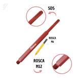 HASTE ENCAIXE SDS PLUS E PINO CENTRO VERMELHA 400MM CORTAG