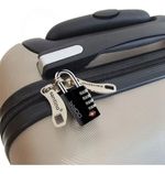 CADEADO EXECUTIVO 4 SEGREDOS SENHA P/ MALA VIAGEM TSA PADO