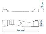 LAMINA FACA PARA CORTADOR DE GRAMA 35CM CE35  