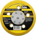 BASE SUPORTE DISCO VELCRO 5 POL P/ LIXADEIRA PNEUMATICA (125MM)