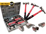 KIT JOGO REPARO AUTOMOTIVO CHAPEADOR 7 PEÇAS MARTELO E TASSO