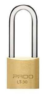 CADEADO DE LATÃO 30MM PADO LT-30 HASTE LONGA DE 50MM PADO