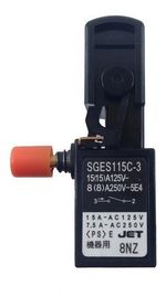 INTERRUPTOR MAKITA CC2014 CC2016 4100NH2 4100NS 4100KB (BOTÃO LARANJA)