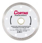 DISCO DIAMANTADO TURBO FINO PORCELANATO CORTAG 110MM X 20MM